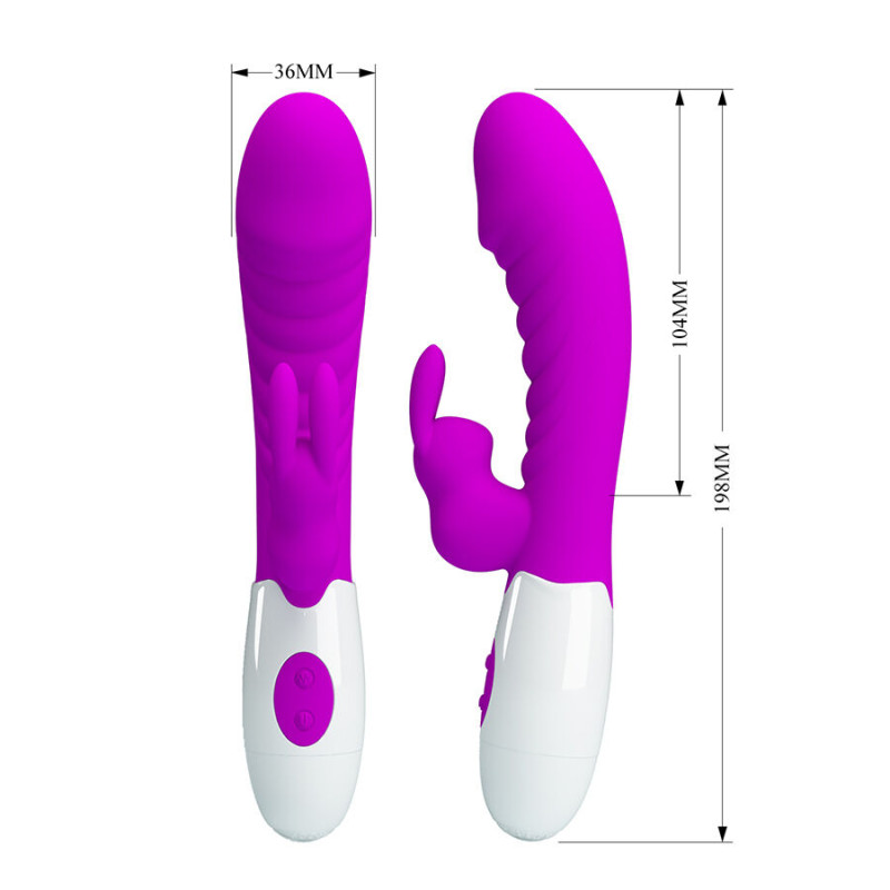 PRETTY LOVE NAUGHTY BUNNY VIBRADOR MORADO
