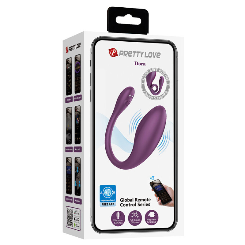 PRETTY LOVE DORA VIBRADOR INVISIBLE CON APP GRATUITA