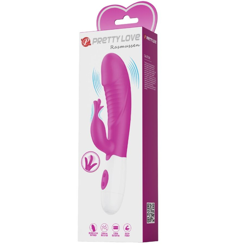 PRETTY LOVE RASMUSSEN VIBRADOR PUNTO G MORADO