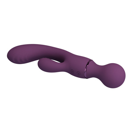 PRETTY LOVE ALL ROUNDER VIBRADOR PUNTO G MORADO