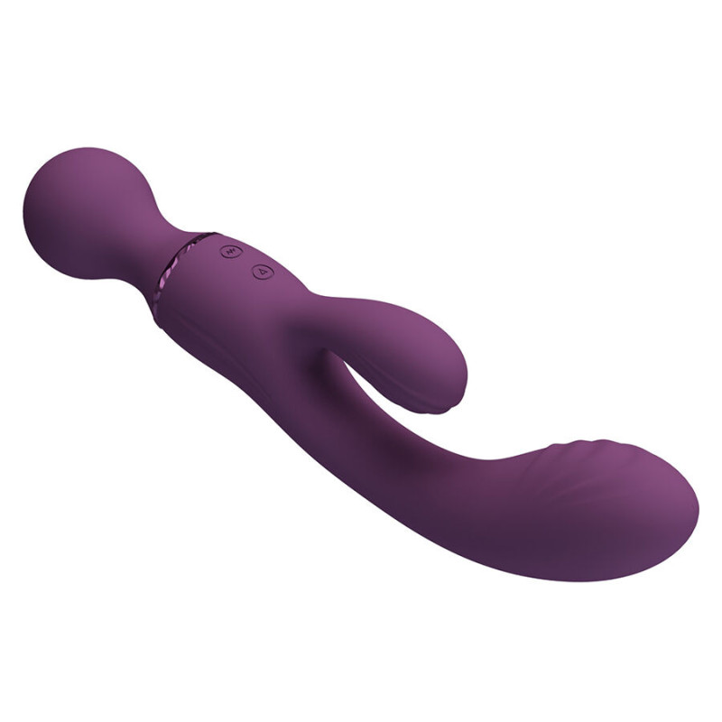 PRETTY LOVE ALL ROUNDER VIBRADOR PUNTO G MORADO