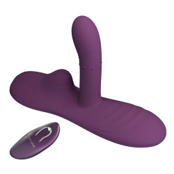 PRETTY LOVE LUKA SIT DOWN VIBRADOR CON EFECTO CALOR Y CONTROL REMOTO 2