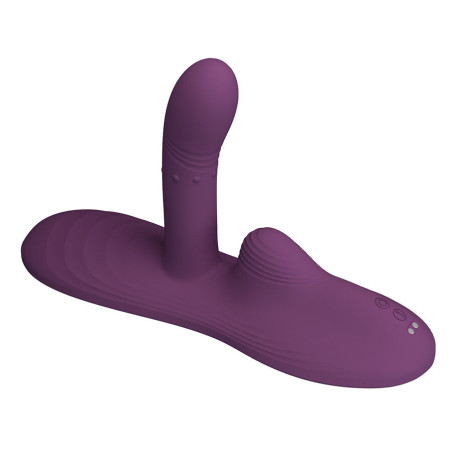 PRETTY LOVE LUKA SIT DOWN VIBRADOR CON EFECTO CALOR Y CONTROL REMOTO