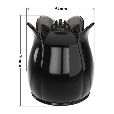 PRETTY LOVE SECRET GARDEN CABEZAL MASAJEADOR NEGRO