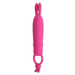 PRETTY LOVE DELIA VIBRADOR RABBIT CON ANILLO DE SUJECION 2