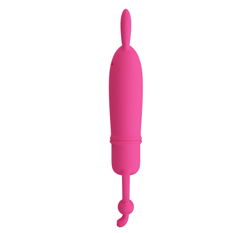 PRETTY LOVE DELIA VIBRADOR RABBIT CON ANILLO DE SUJECION