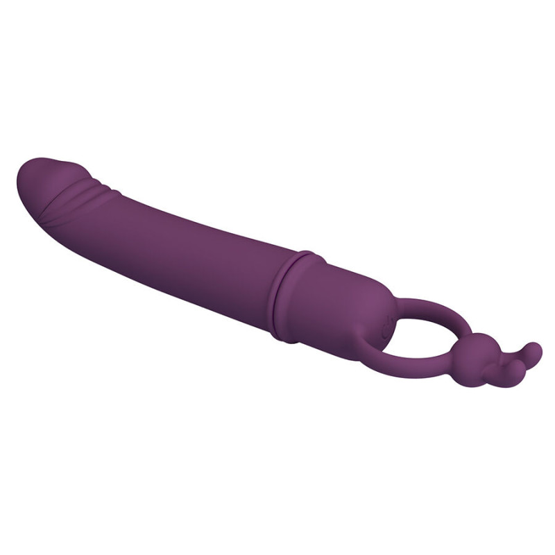 PRETTY LOVE CORA VIBRADOR FORMA PENE CON ANILLO DE SUJECION