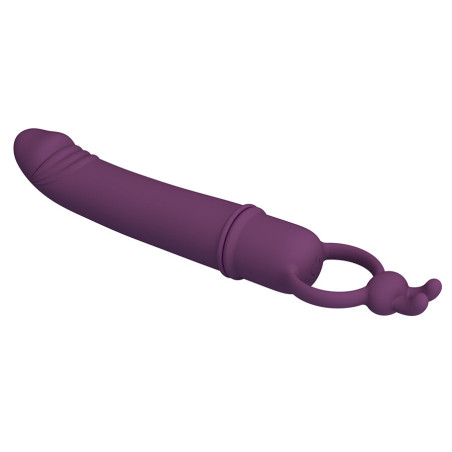PRETTY LOVE CORA VIBRADOR FORMA PENE CON ANILLO DE SUJECION