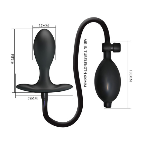 MR PLAY PLUG ANAL INFLABLE AJUSTABLE
