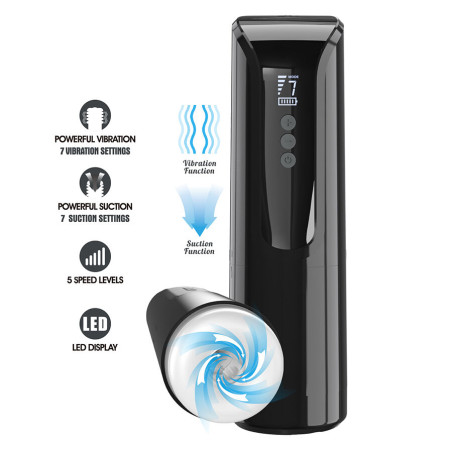 PRETTY LOVE LARISSA MASTURBADOR SUCCIONADOR CON VIBRACION