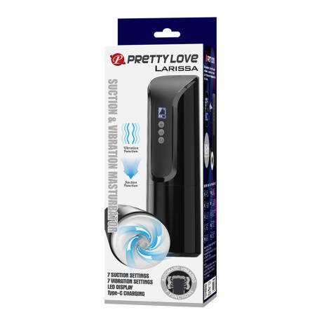 PRETTY LOVE LARISSA MASTURBADOR SUCCIONADOR CON VIBRACION