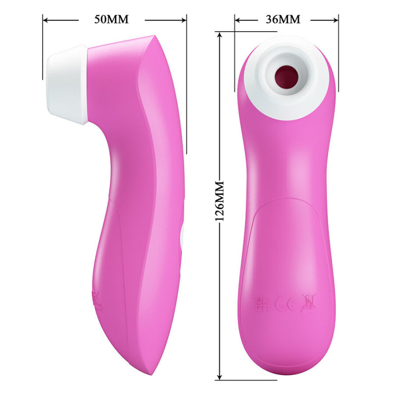 ROMANCE SUCCIONADOR DE CLITORIS CON TECNOLOGIA DE PULSACION ROSA
