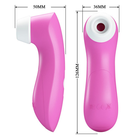 ROMANCE SUCCIONADOR DE CLITORIS CON TECNOLOGIA DE PULSACION ROSA