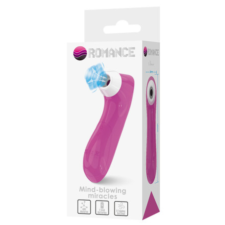 ROMANCE SUCCIONADOR DE CLITORIS CON TECNOLOGIA DE PULSACION ROSA