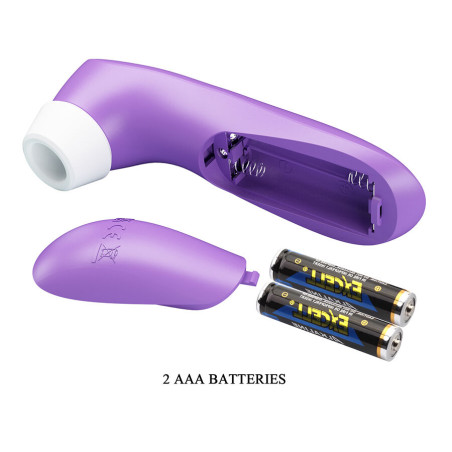 ROMANCE SUCCIONADOR DE CLITORIS CON TECNOLOGIA DE PULSACION MORADO