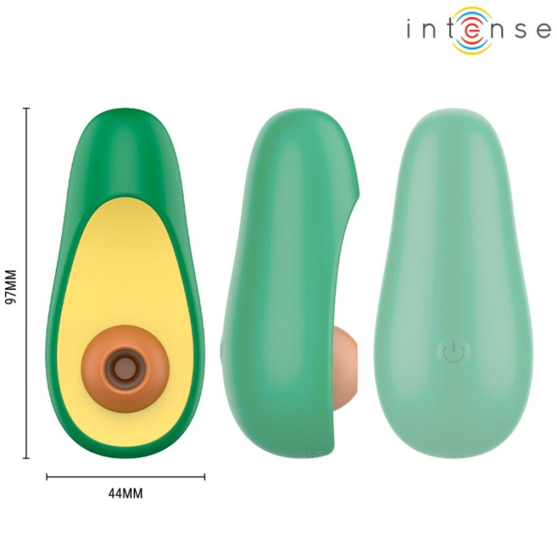 INTENSE WAKI ESTIMULADOR SUCCIONADOR DE CLITORIS AGUACATE