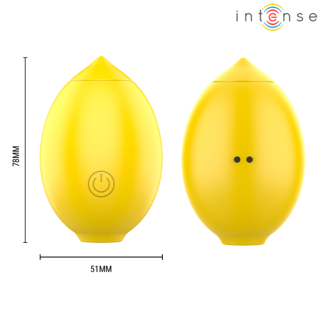 INTENSE MONI ESTIMULADOR SUCCIONADOR DE CLITORIS LIMON