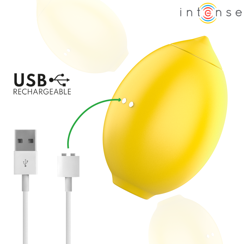 INTENSE MONI ESTIMULADOR SUCCIONADOR DE CLITORIS LIMON