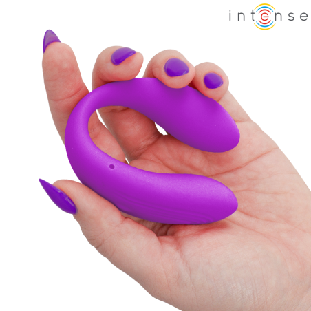 INTENSE NORA ESTIMULADOR DE PINZA CON VIBRACION MORADO