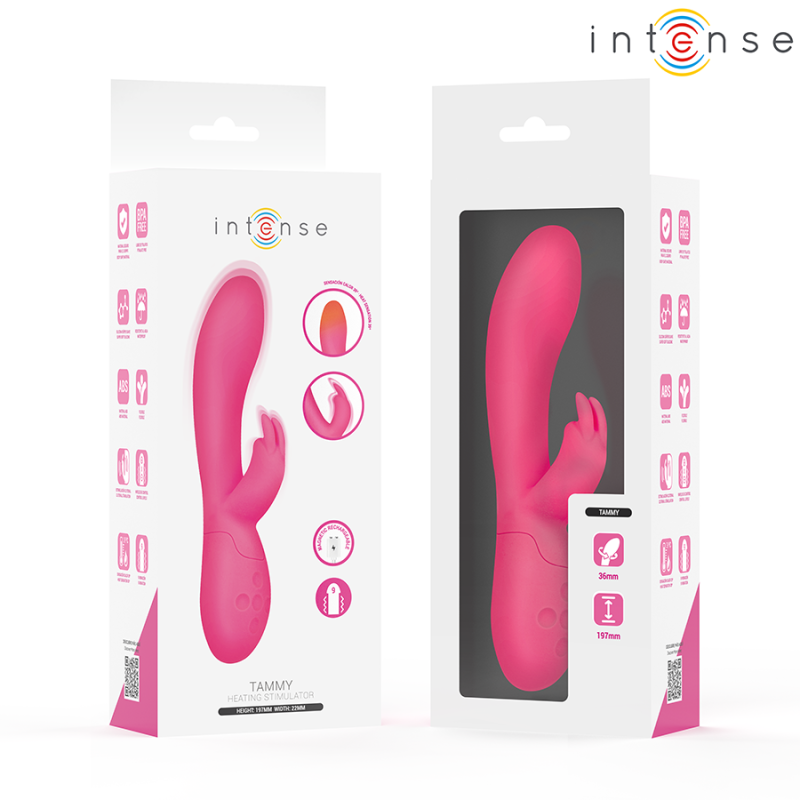 INTENSE TAMMY RABBIT STIMULATOR WITH HEAT