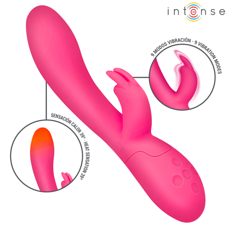 INTENSE TAMMY RABBIT STIMULATOR WITH HEAT
