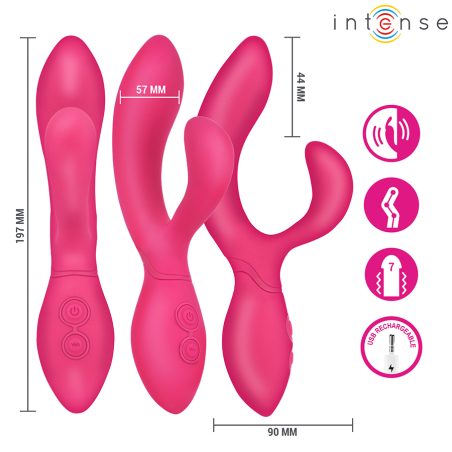 INTENSE CHARLY ARTICULATED VIBRATING STIMULATOR