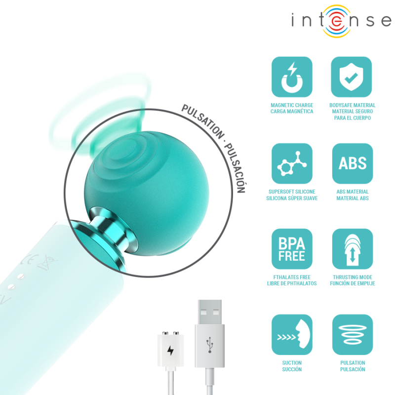 INTENSE HAMBY MULTIFUNCTION SUCTION AND VIBRATION STIMULATOR