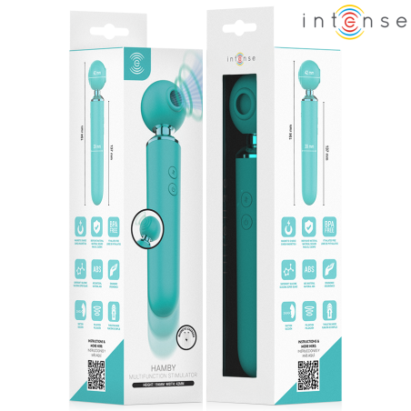 INTENSE HAMBY MULTIFUNCTION SUCTION AND VIBRATION STIMULATOR