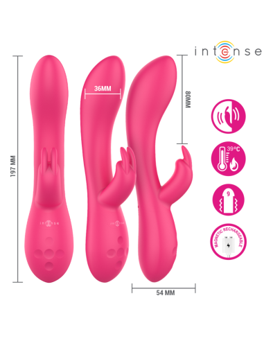 INTENSE TAMMY RABBIT STIMULATOR WITH HEAT
