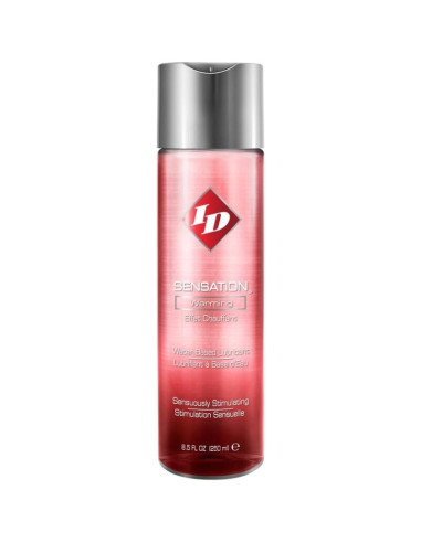 ID SENSATION WATER BASED LUBRICANT WITH HEAT EFFECT 250 ML
