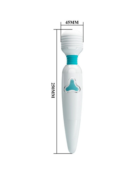 PRETTY LOVE CLOUD WAND VIBRATOR 7 VIBRATIONS WHITE