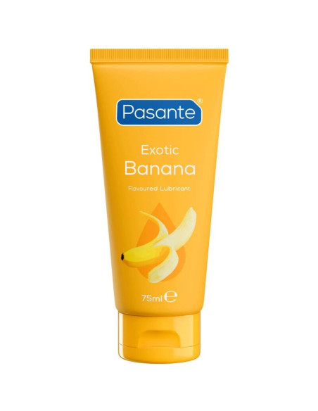 PASANTE LUBRICANT WATER BASED BANANA FLAVOURED 75 ML