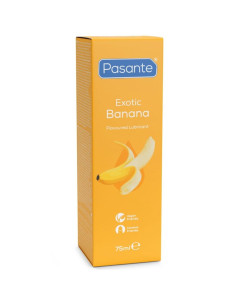 PASANTE LUBRICANT WATER BASED BANANA FLAVOURED 75 ML 2