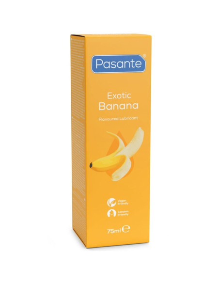 PASANTE LUBRICANT WATER BASED BANANA FLAVOURED 75 ML