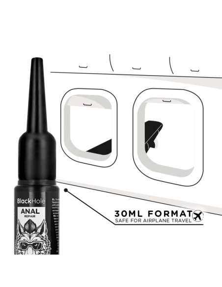 BLACK HOLE ANAL LUBE APPLIER S SIZE 30 ML