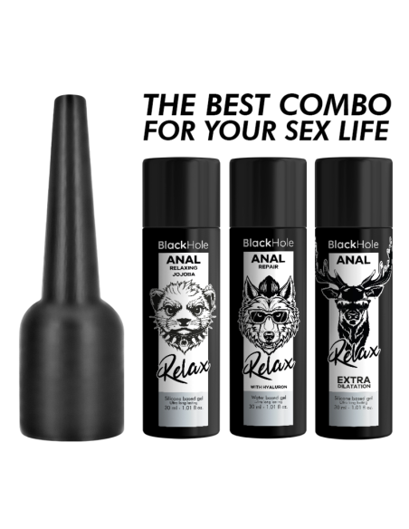 BLACK HOLE ANAL LUBE APPLIER S SIZE 30 ML