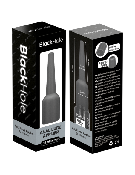 BLACK HOLE ANAL LUBE APPLIER S SIZE 30 ML