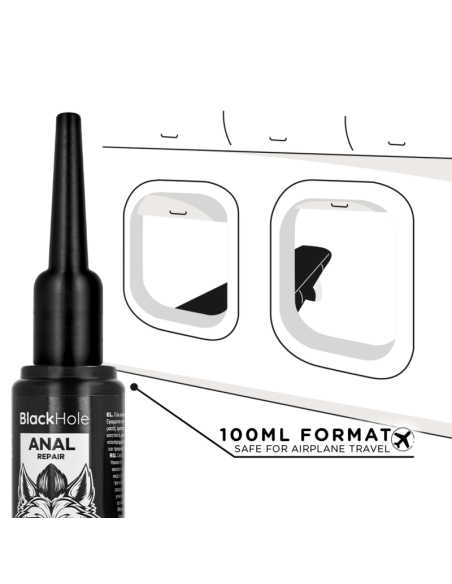 BLACK HOLE ANAL LUBE APPLIER L SIZE 100 ML