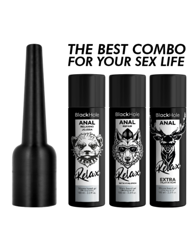 BLACK HOLE ANAL LUBE APPLIER L SIZE 100 ML