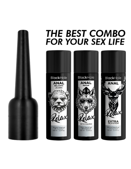 BLACK HOLE ANAL LUBE APPLIER L SIZE 100 ML