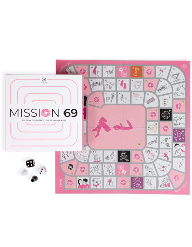 SECRET PLAY BOARD GAME FOR COUPLES MISSION 69