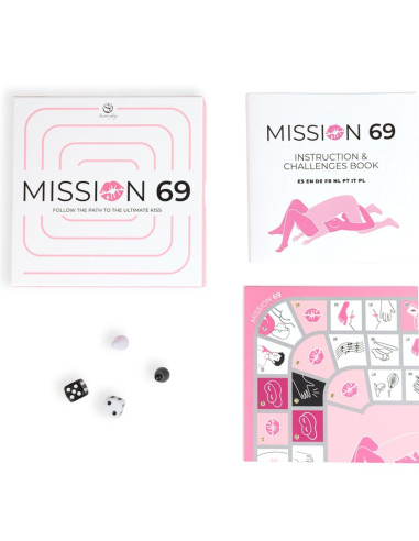 SECRET PLAY BOARD GAME FOR COUPLES MISSION 69