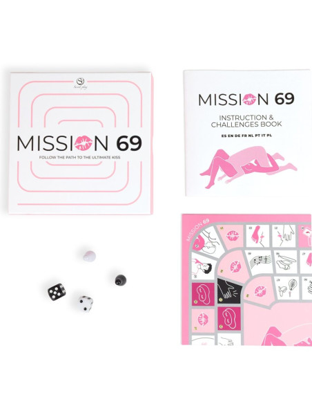SECRET PLAY BOARD GAME FOR COUPLES MISSION 69