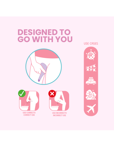 INTIMICHIC KIBI DISPOSABLE PORTABLE URINAL