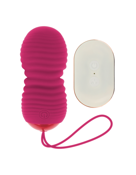 OHMAMA REMOTE CONTROL EGG 7 MODES UP AND DOWN PINK