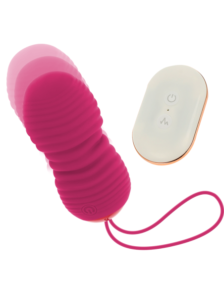 OHMAMA REMOTE CONTROL EGG 7 MODES UP AND DOWN PINK
