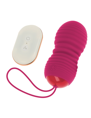 OHMAMA REMOTE CONTROL EGG 7 MODES UP AND DOWN PINK