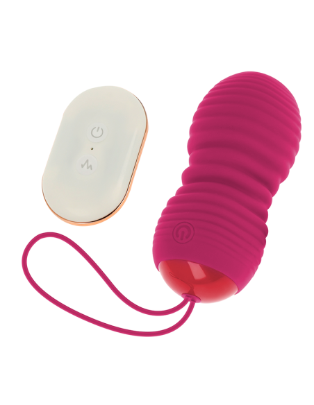 OHMAMA REMOTE CONTROL EGG 7 MODES UP AND DOWN PINK