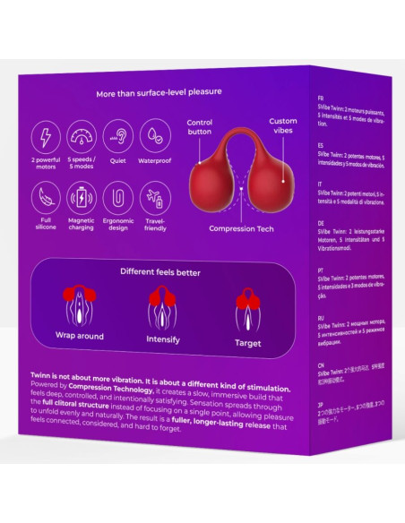 SNAIL VIBE TWINN CHERRY FINGER VIBRATOR