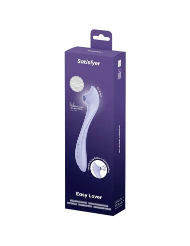 SATISFYER EASY LOVER VIBRATOR AIR PULSE STIMULATOR